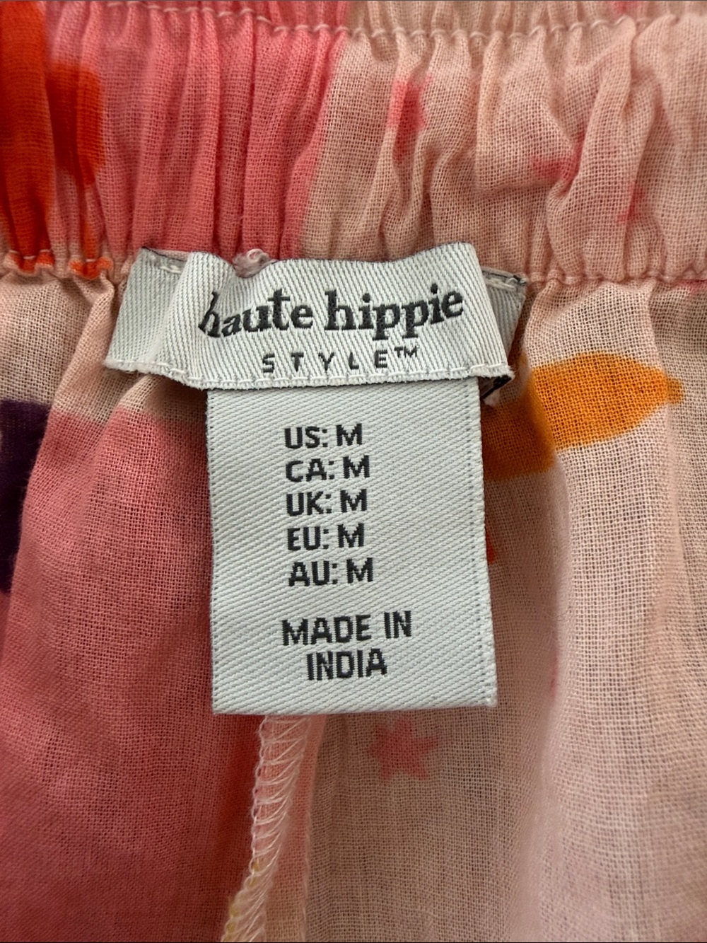 Haute Hippie Tropical Print Cotton Pant - Picture 11 of 15